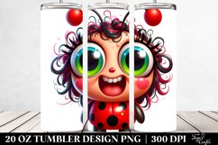 Crazy Baby Ladybug | 20 Oz Tumbler Product Image 2