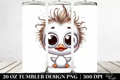 Crazy Baby Swan | 20 Oz Tumbler Product Image 2