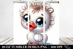 Crazy Baby Swan | 20 Oz Tumbler Product Image 2