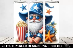 Gnome at the Beach | 20 Oz Tumbler Product Image 2