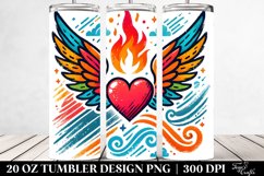 Valentines 20 Oz Tumbler Png Product Image 2