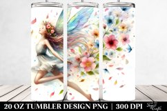 Fairy Wind Clipart Tumbler Product Image 2