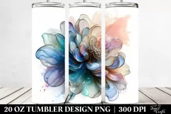 Shiny Anemone with Clipart 20 Oz Tumbler Product Image 2