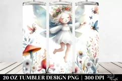 Whimsical Funny Fairy | 20 oz Tumbler Product Image 2