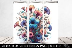 Stained Petunia | 20 oz Tumbler Product Image 2