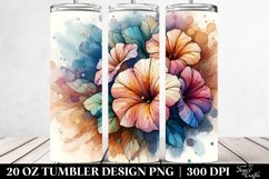 Stained Petunia | 20 oz Tumbler Product Image 2