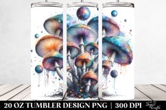 Mystical Mushroom Tumbler Design Product Image 2