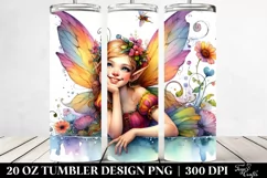Fairy Smiling Funny | 20 oz Tumbler Product Image 2