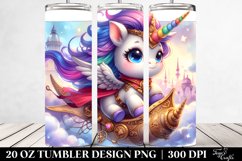 Cute Baby Unicorn from Airship | 20 Oz Tumbler Product Image 2