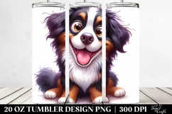 Crazy Looking Bernese Mountain Dog | 20 Oz Tumbler Product Image 2