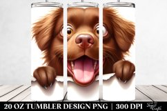 Crazy Furr Chesapeake Retriever | 20 Oz Tumbler Product Image 2