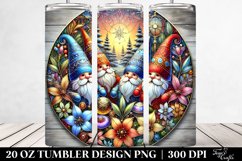 Colorful Gnome Design, High-Res 20 Oz Tumbler Product Image 2