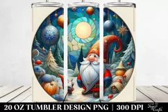 Gnomes Winter Designs Clipart 20 Oz Tumbler Product Image 2