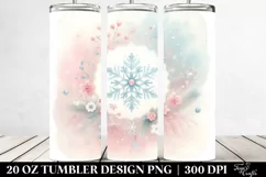 Vintage Snowflake Tumbler | 20 oz Tumbler Product Image 2
