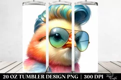 Baby Chicken Proud Pose 20 Oz Tumbler Product Image 2