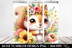 Colorful Baby Squirrel Tumbler Product Image 2