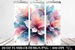 Shiny Azalea Splash 20 Oz Tumbler Product Image 2