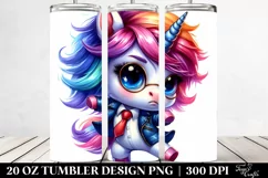 Dancing Baby Unicorn | 20 oz Tumbler Product Image 2