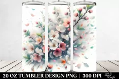 Spring Petals Tumbler Design | 20 Oz Tumbler Product Image 2