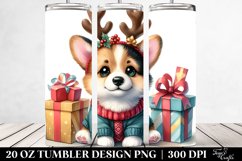 Enthusiastic Pembroke Welsh Corgi 20 Oz Tumbler Product Image 2