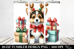 Enthusiastic Pembroke Welsh Corgi 20 Oz Tumbler Product Image 2