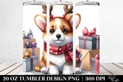 Enthusiastic Pembroke Welsh Corgi 20 Oz Tumbler Product Image 2
