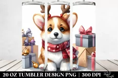 Enthusiastic Pembroke Welsh Corgi 20 Oz Tumbler Product Image 2