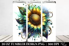 Shiny Sunflower | 20 Oz Tumbler Product Image 2
