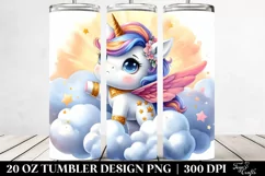 Hero Baby Unicorn Tumbler Product Image 2