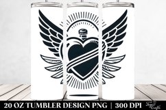 Love 20 Oz Tumbler Png Product Image 2