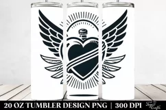 Love 20 Oz Tumbler Png Product Image 2