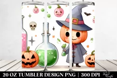 Funny Elixir Haloween Clipart 20 Oz Tumbler Product Image 2