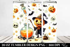 Funny Elixir Haloween Clipart 20 Oz Tumbler Product Image 2
