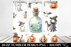 Funny Elixir Haloween Clipart 20 Oz Tumbler Product Image 2