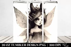Vintage Evil Fairy Design | 20 oz Tumbler Product Image 2