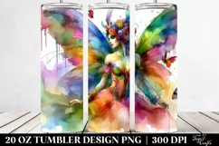Magical Fairy Watercolor Tumbler Product Image 2