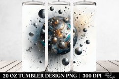 Abstract Shiny Cosmos 20 oz Tumbler Product Image 2