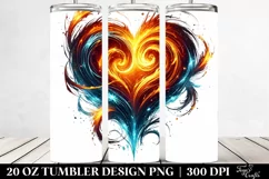 Love 20 Oz Tumbler Png Product Image 2