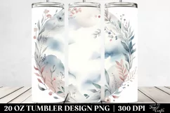 Simple White Tumbler Design | 20 oz Tumbler Product Image 2