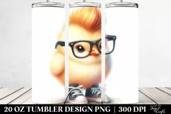 Funny Chicken with Sneakers 20 Oz Tumbler Product Image 2