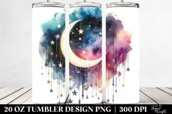Whimsical Moon and Stars | 20 oz Tumbler Product Image 2