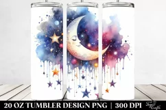 Whimsical Moon and Stars | 20 oz Tumbler Product Image 2