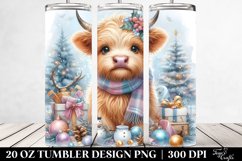 Cute Watercolor Baby Cow Clipart Product Image 2