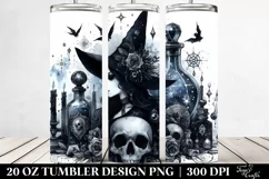 Gothic Witch Tumbler | 20 oz Tumbler Product Image 2
