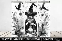 Gothic Witch Tumbler | 20 oz Tumbler Product Image 2