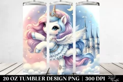 Enchanted Castle Unicorn | 20 Oz Tumbler Product Image 2