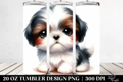 Expressive Baby Shih Tzu | 20 oz Tumbler Product Image 2