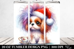 Expressive Spaniel Pup, Watercolor 20 Oz Tumbler Product Image 2