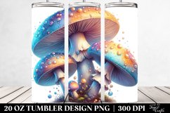 detailed Pastel Shiny Mushroom | 20 oz Tumbler Product Image 2