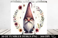 Boho Evil Gnome Tumbler | 20 oz Tumbler Product Image 2